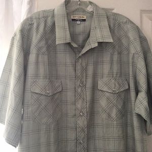 Roper gold collection western, cowboy shirt. 2 XL